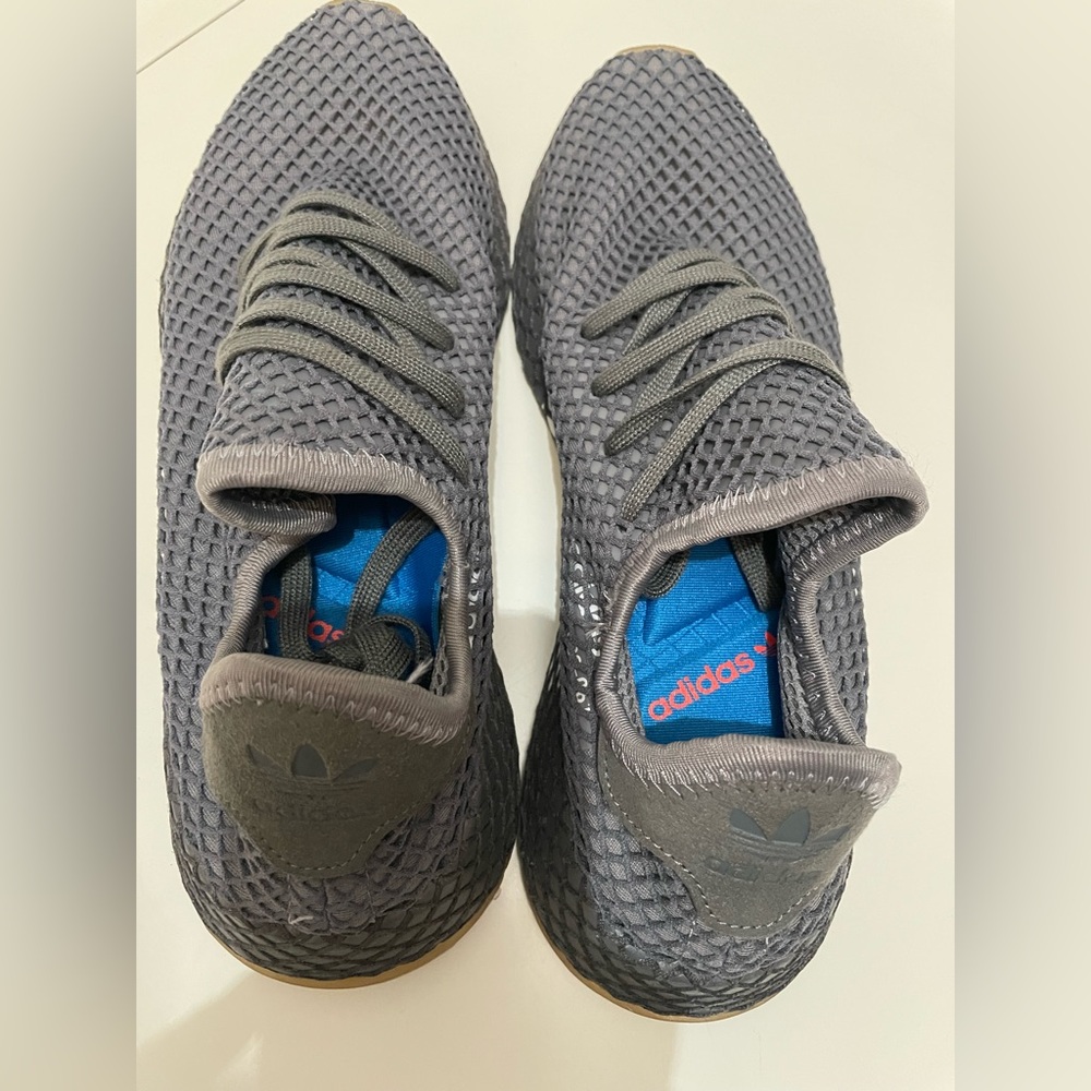 NWOB adidas Originals Deerupt Runner ( Grey/Grey/Cloud White) Men’s Sz 9 - Picture 14 of 14